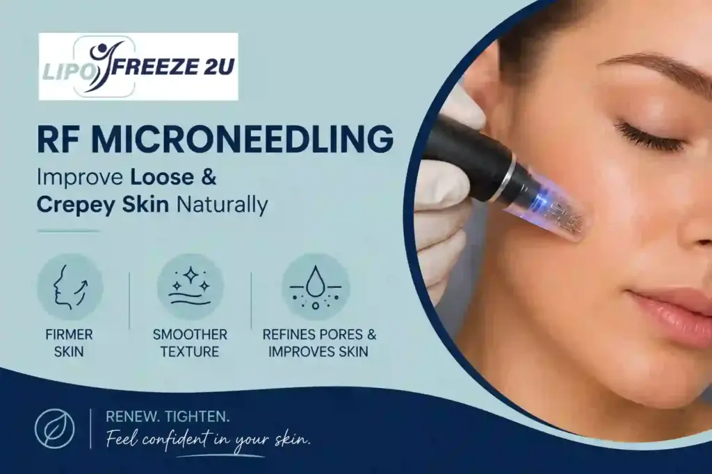 Can RF Microneedling Help Improve Loose and Crepey Skin Barry?